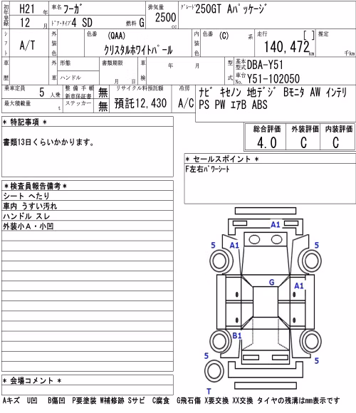 NISSAN FUGA