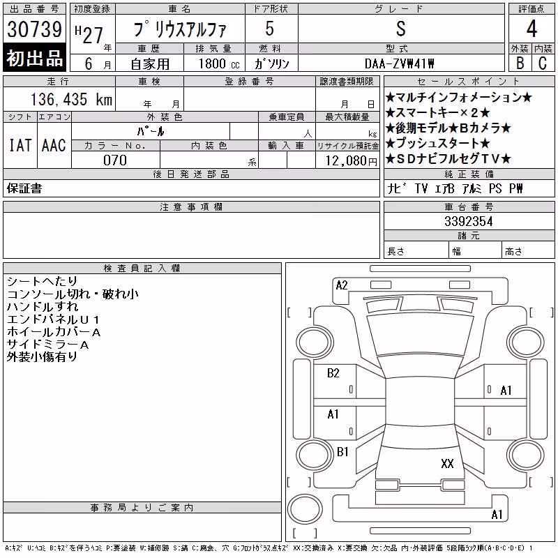 TOYOTA PRIUS ALPHA