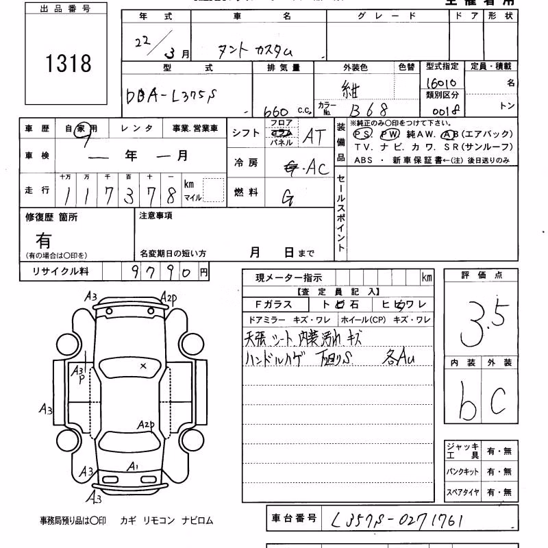DAIHATSU TANTO