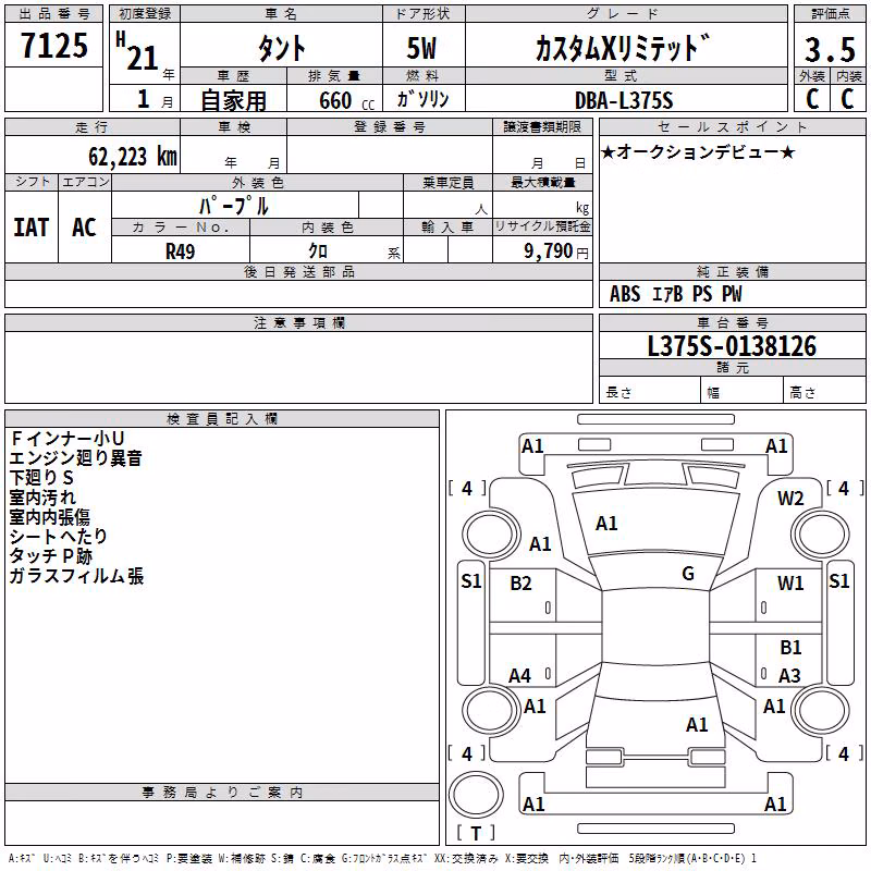 DAIHATSU TANTO