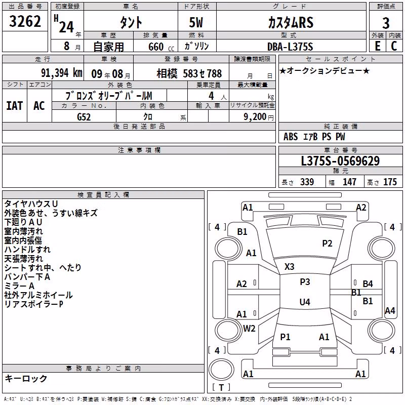 DAIHATSU TANTO