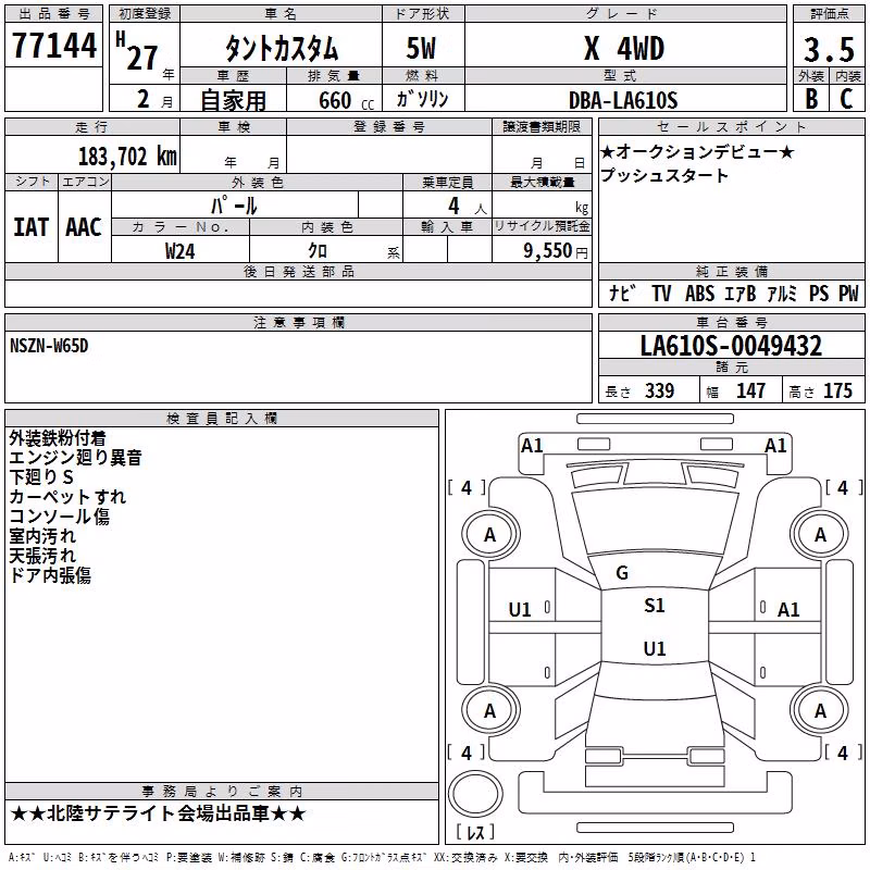 DAIHATSU TANTO