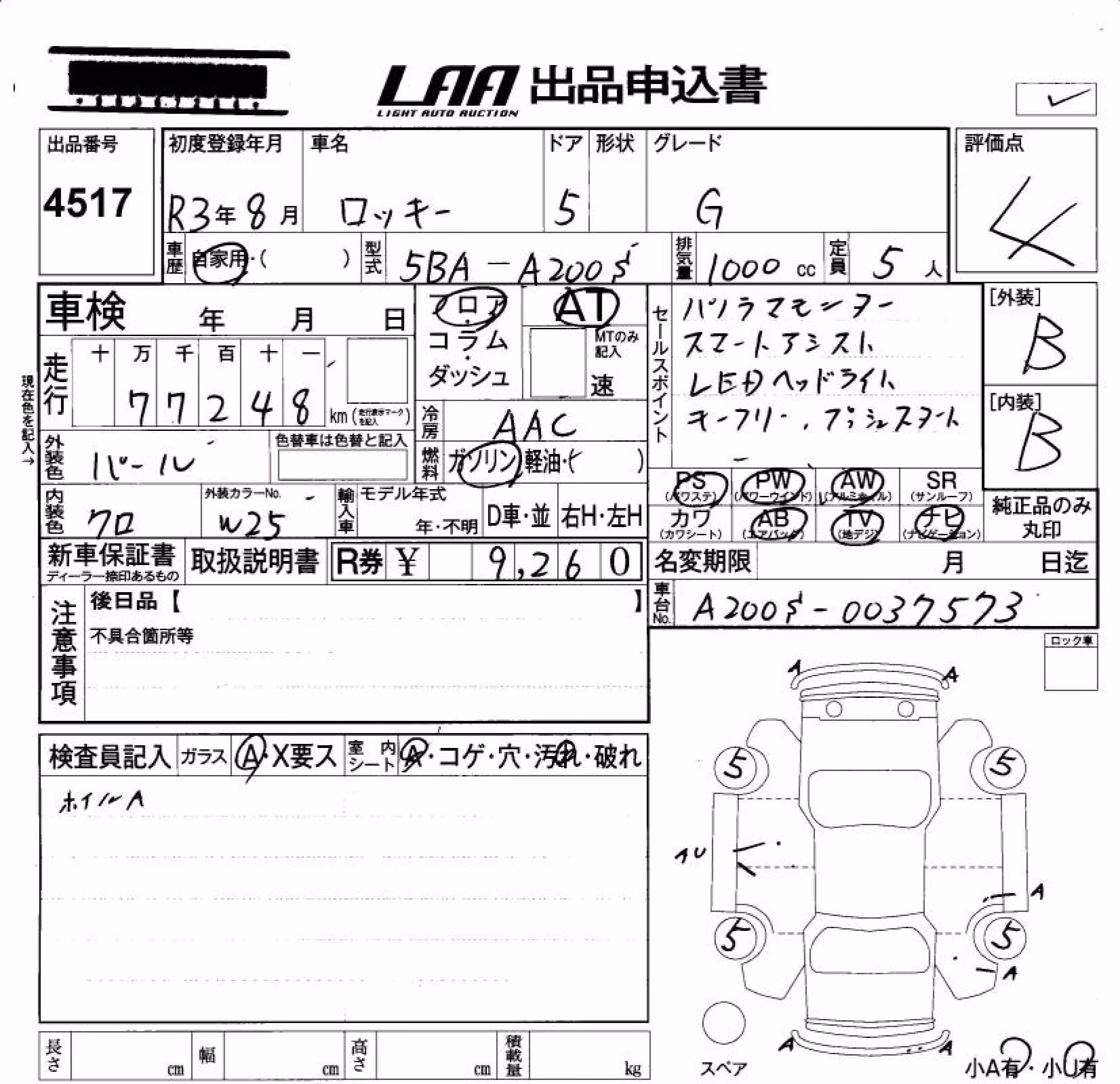 DAIHATSU ROCKY