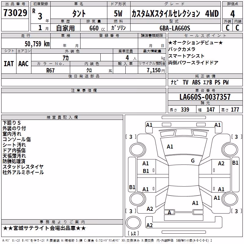 DAIHATSU TANTO