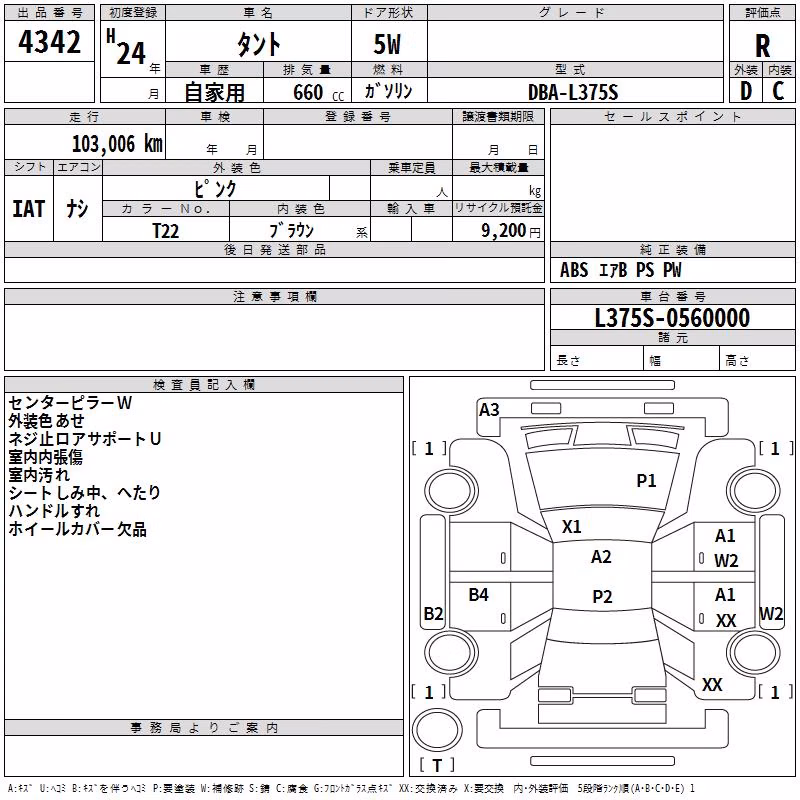 DAIHATSU TANTO
