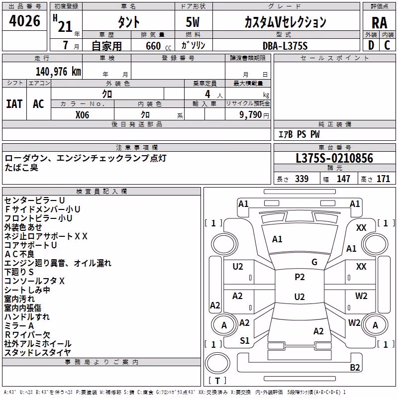 DAIHATSU TANTO