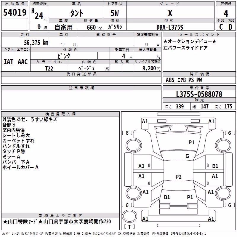 DAIHATSU TANTO