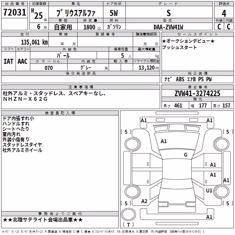 TOYOTA PRIUS ALPHA