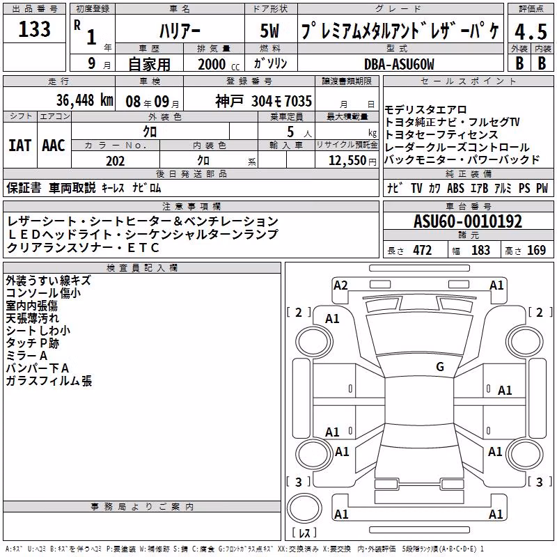 TOYOTA HARRIER