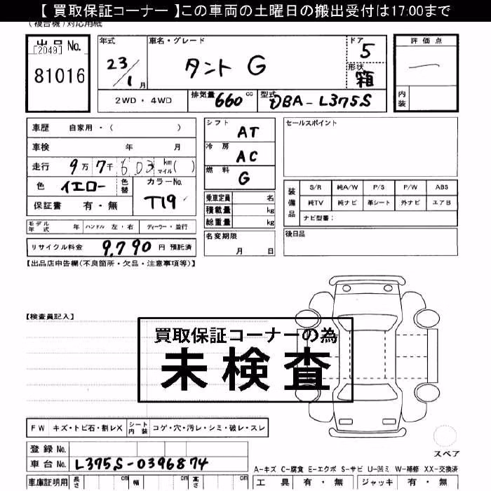 DAIHATSU TANTO