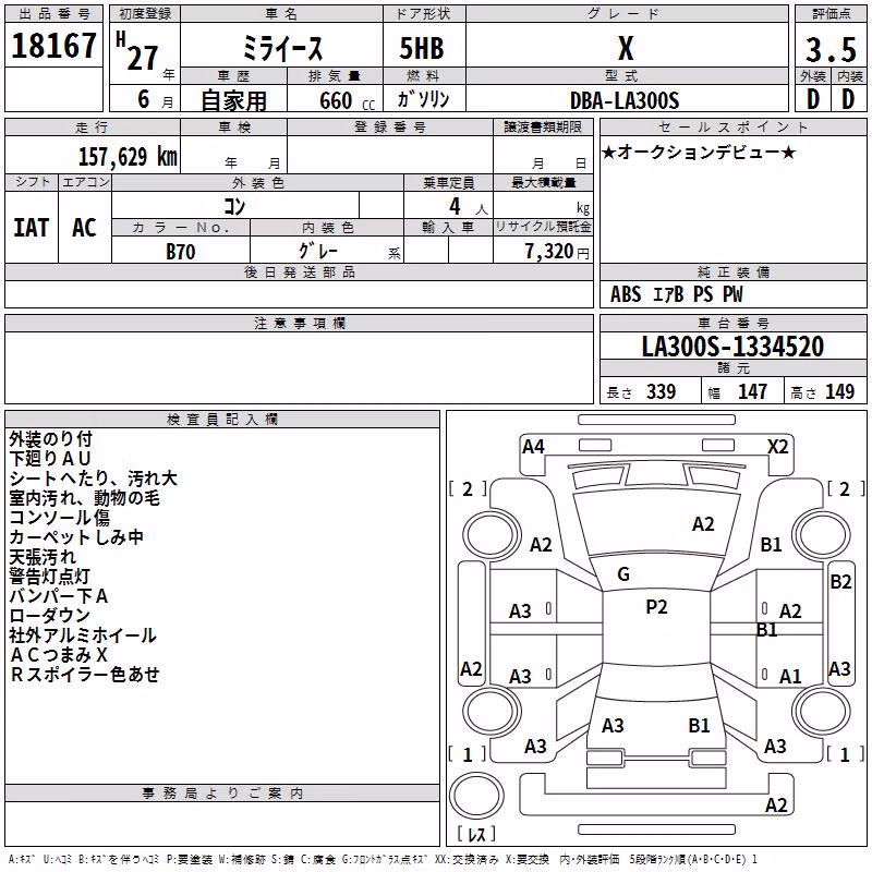DAIHATSU MIRA E:S