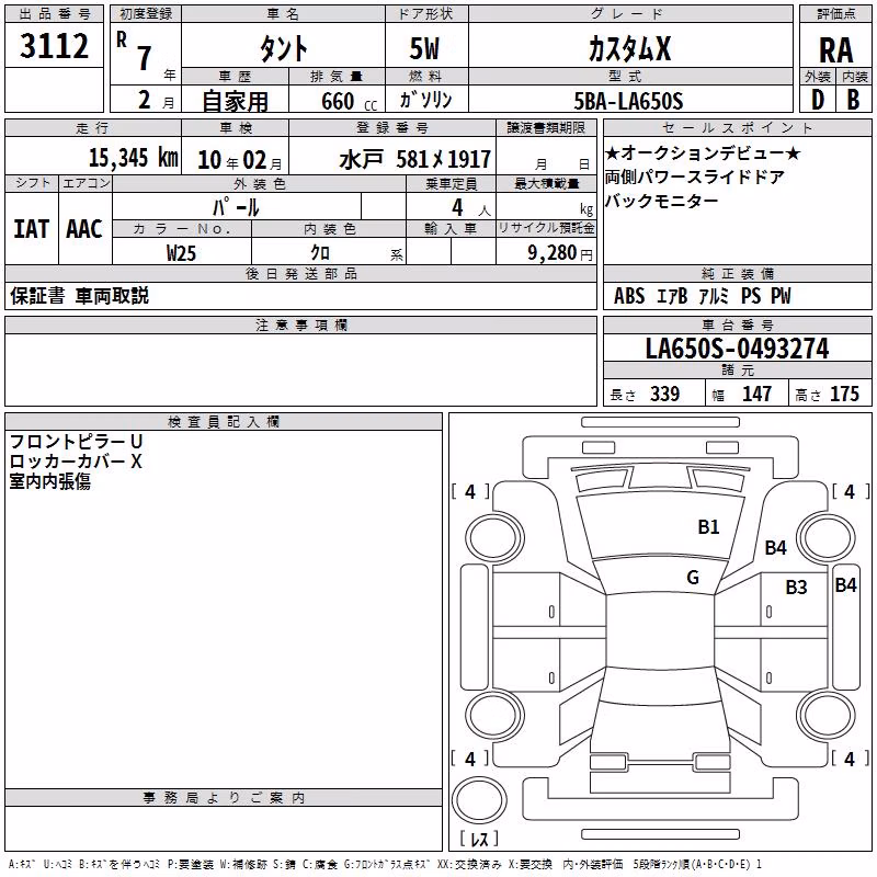DAIHATSU TANTO