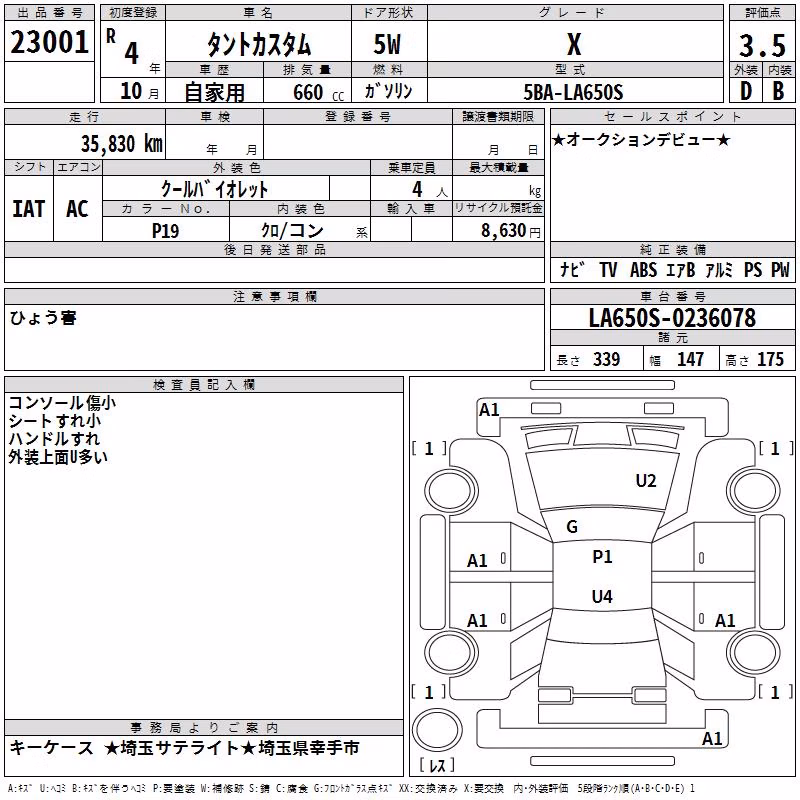DAIHATSU TANTO