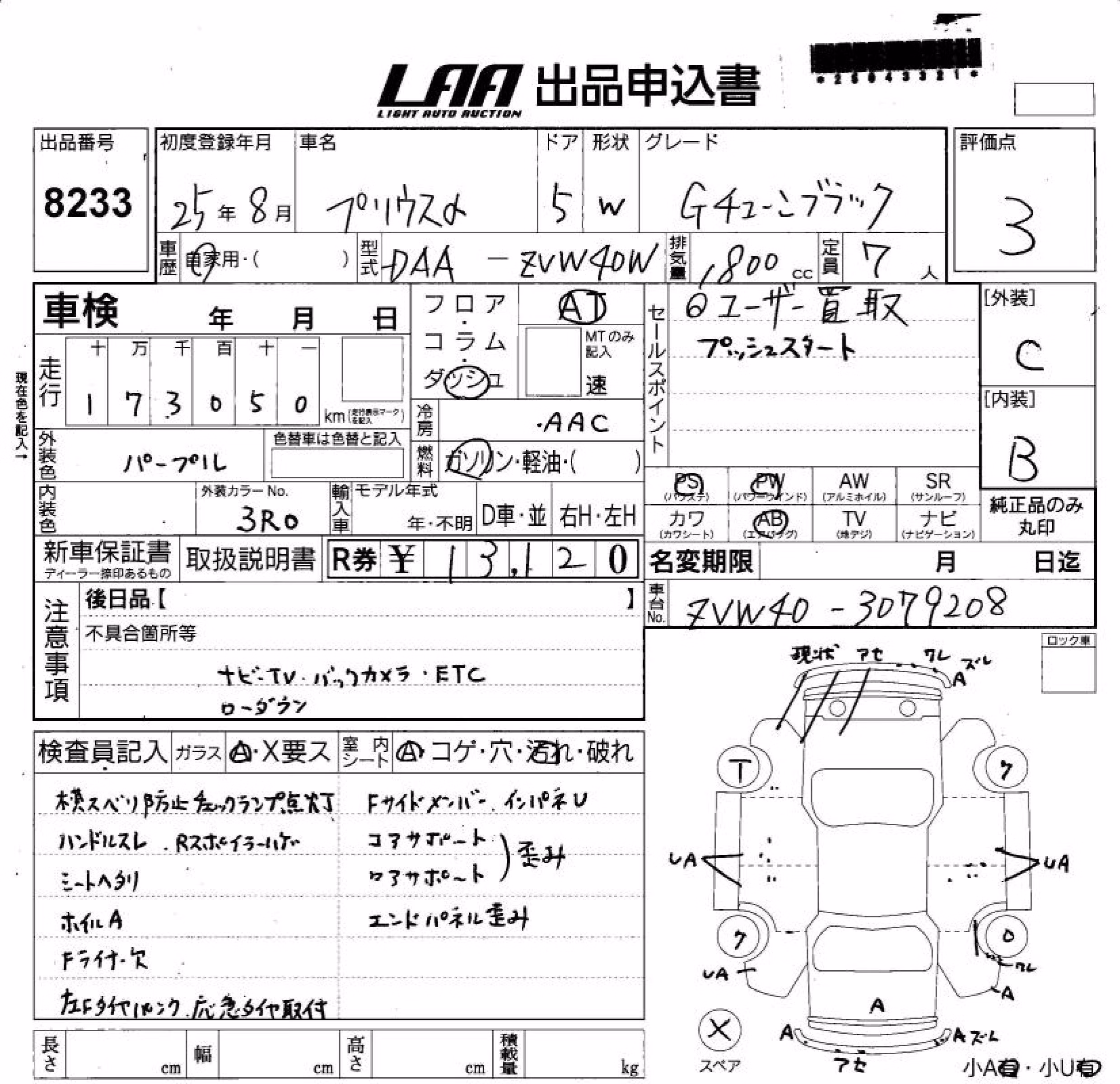 TOYOTA PRIUS ALPHA