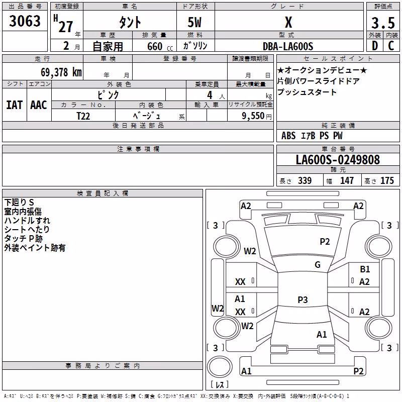DAIHATSU TANTO