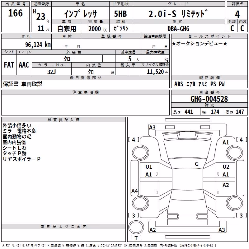 SUBARU IMPREZA