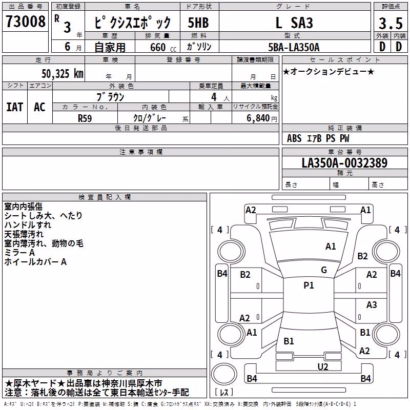 TOYOTA PIXIS EPOCH