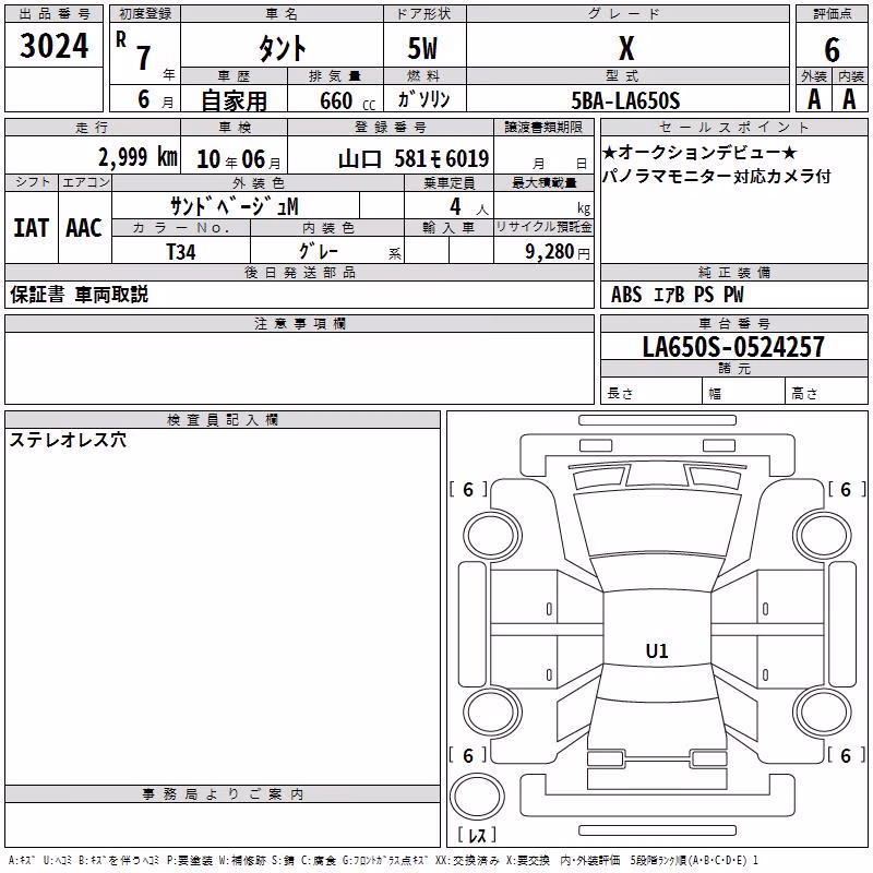 DAIHATSU TANTO