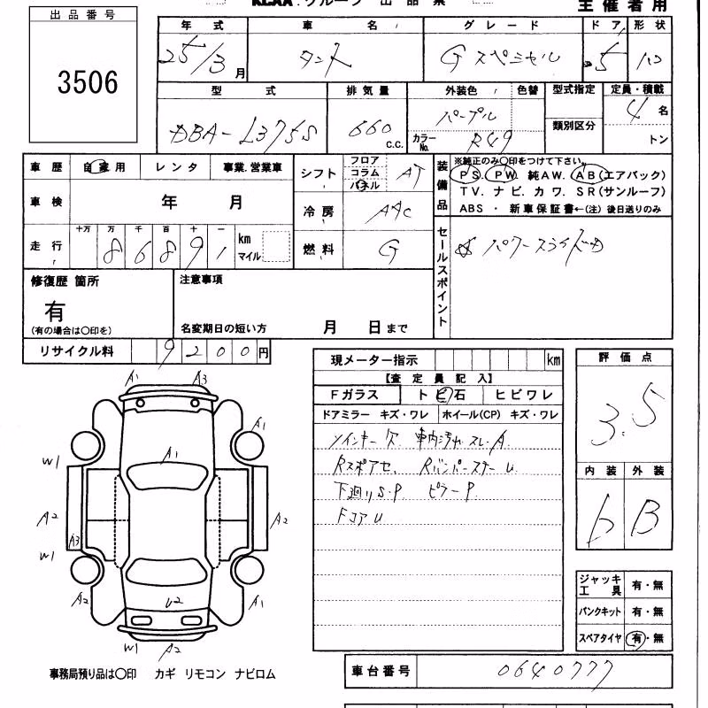 DAIHATSU TANTO