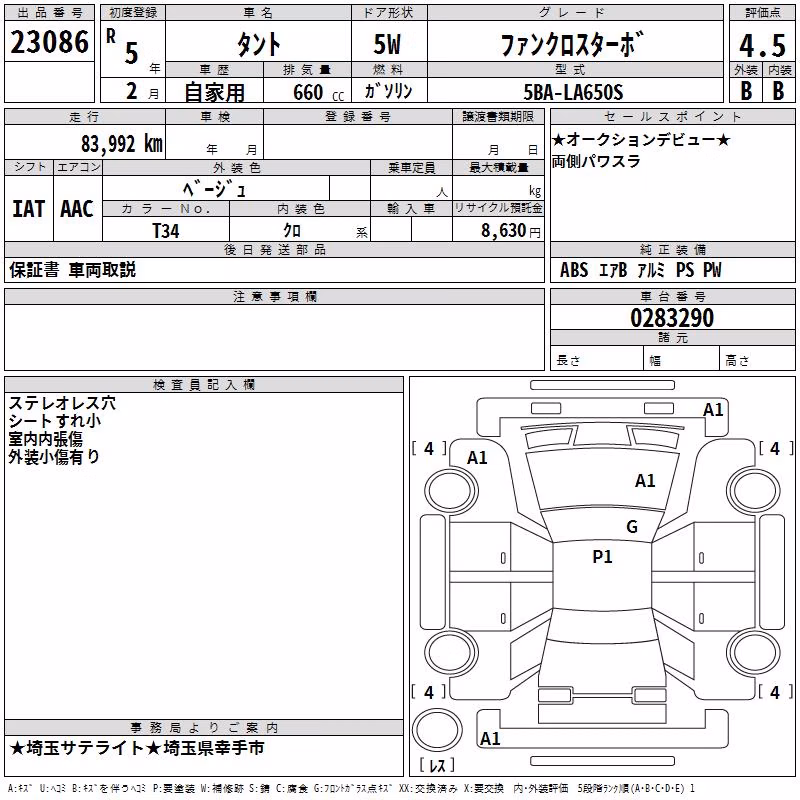 DAIHATSU TANTO