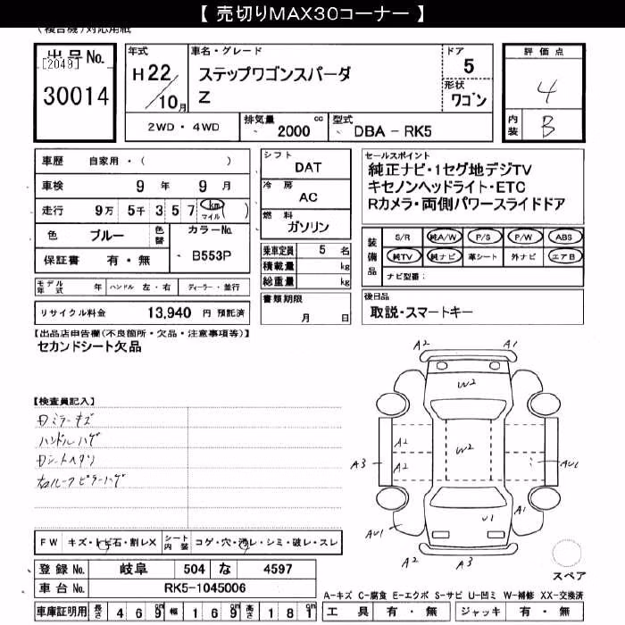 HONDA STEPWGN