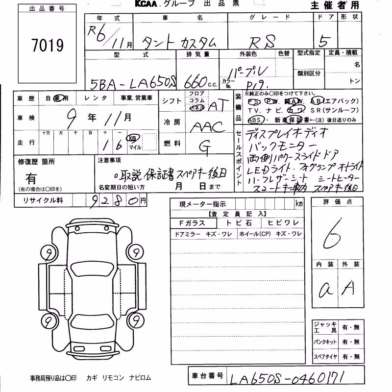 DAIHATSU TANTO