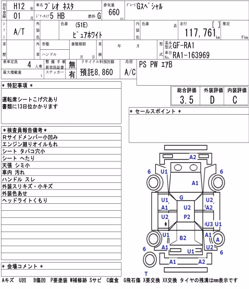 SUBARU PLEO