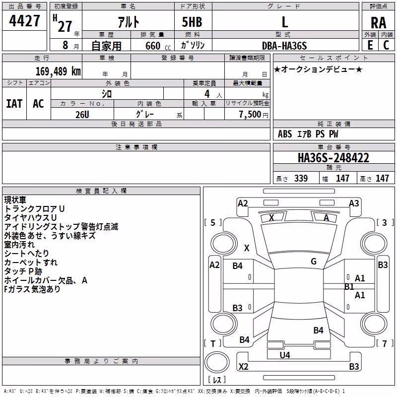 SUZUKI ALTO