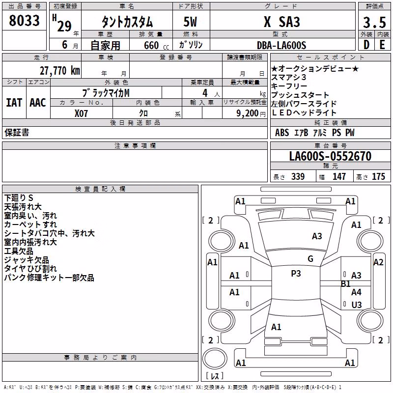 DAIHATSU TANTO