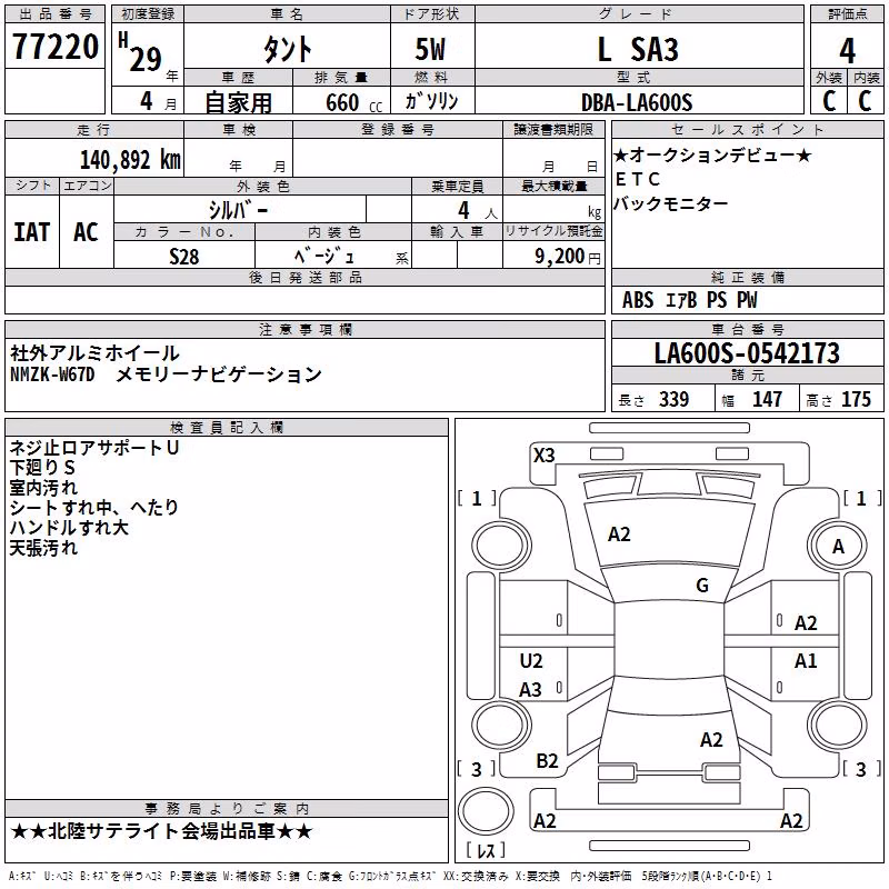 DAIHATSU TANTO