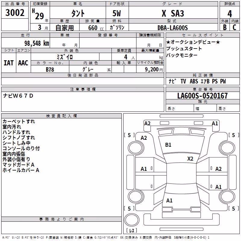 DAIHATSU TANTO