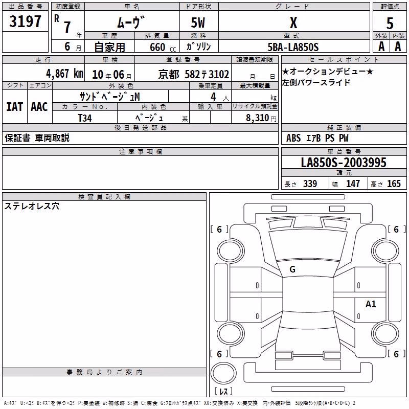 DAIHATSU MOVE