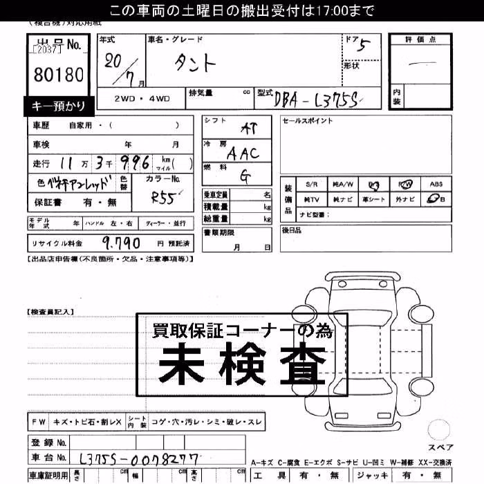 DAIHATSU TANTO