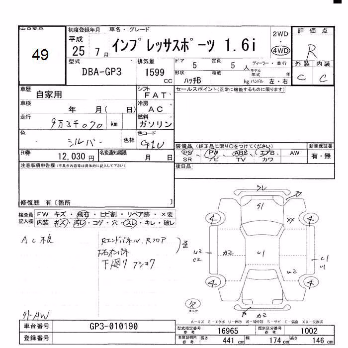SUBARU IMPREZA
