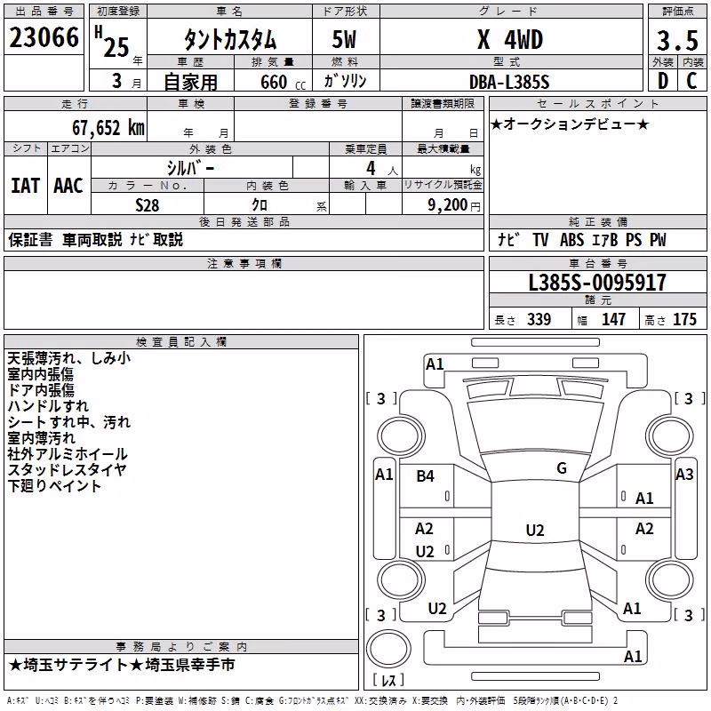 DAIHATSU TANTO