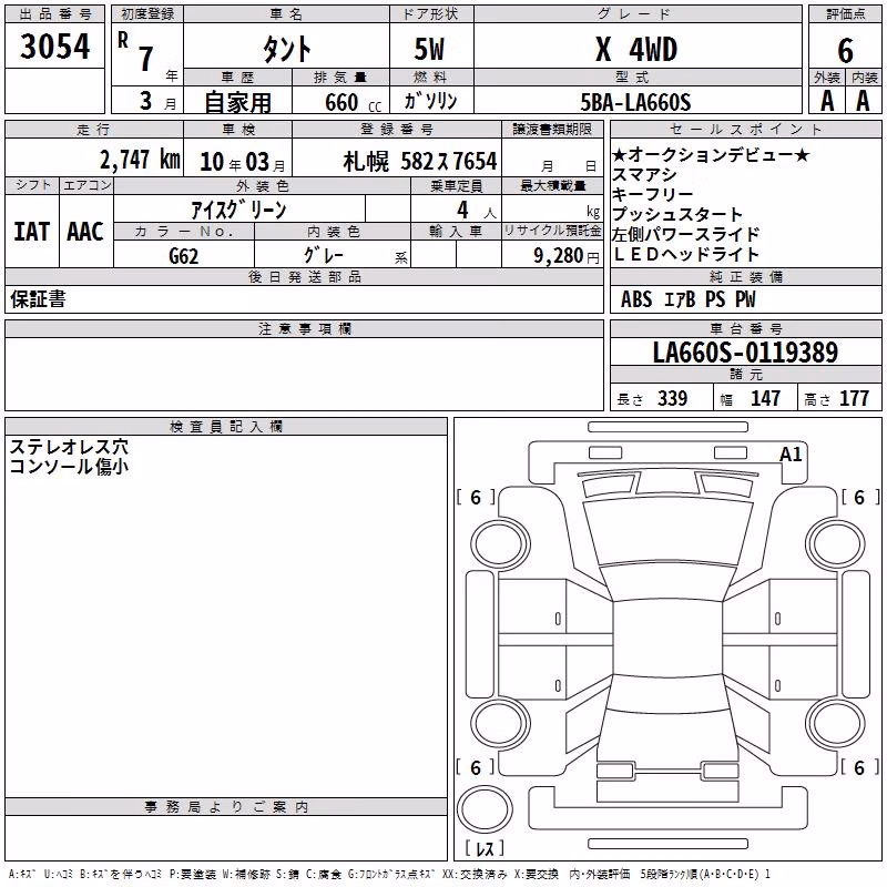 DAIHATSU TANTO