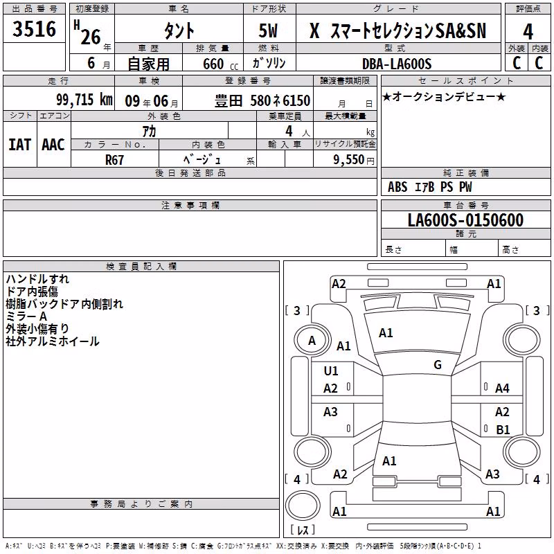 DAIHATSU TANTO