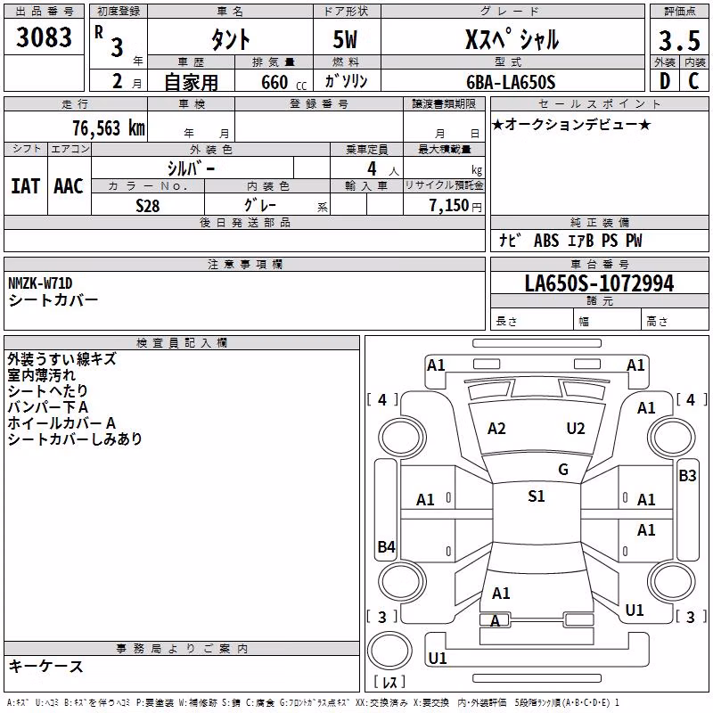 DAIHATSU TANTO