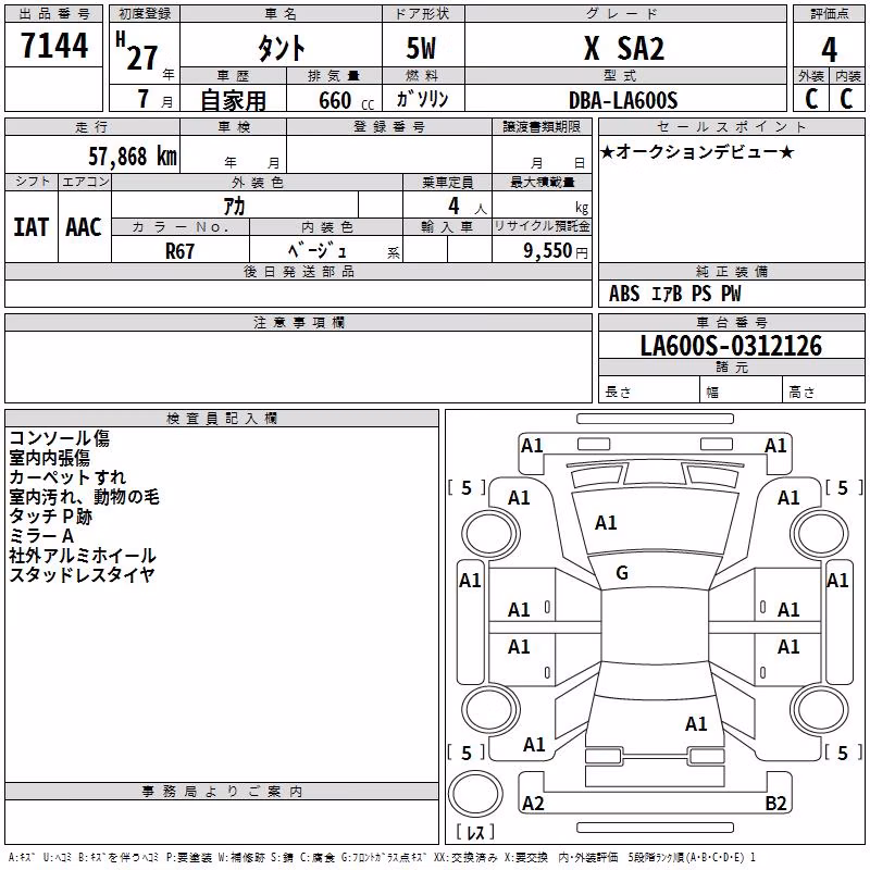 DAIHATSU TANTO