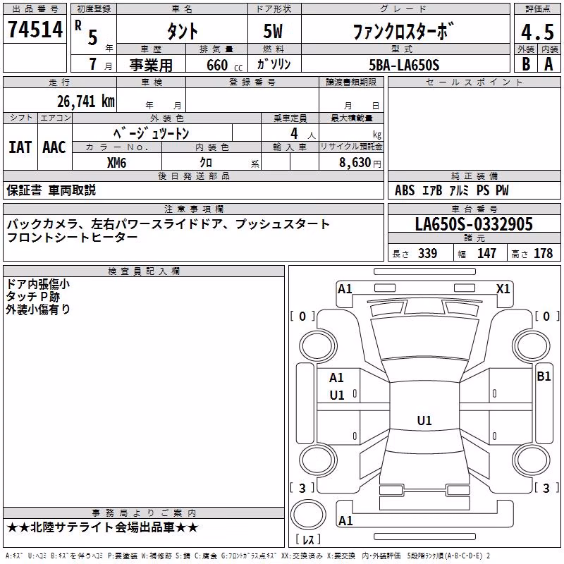 DAIHATSU TANTO