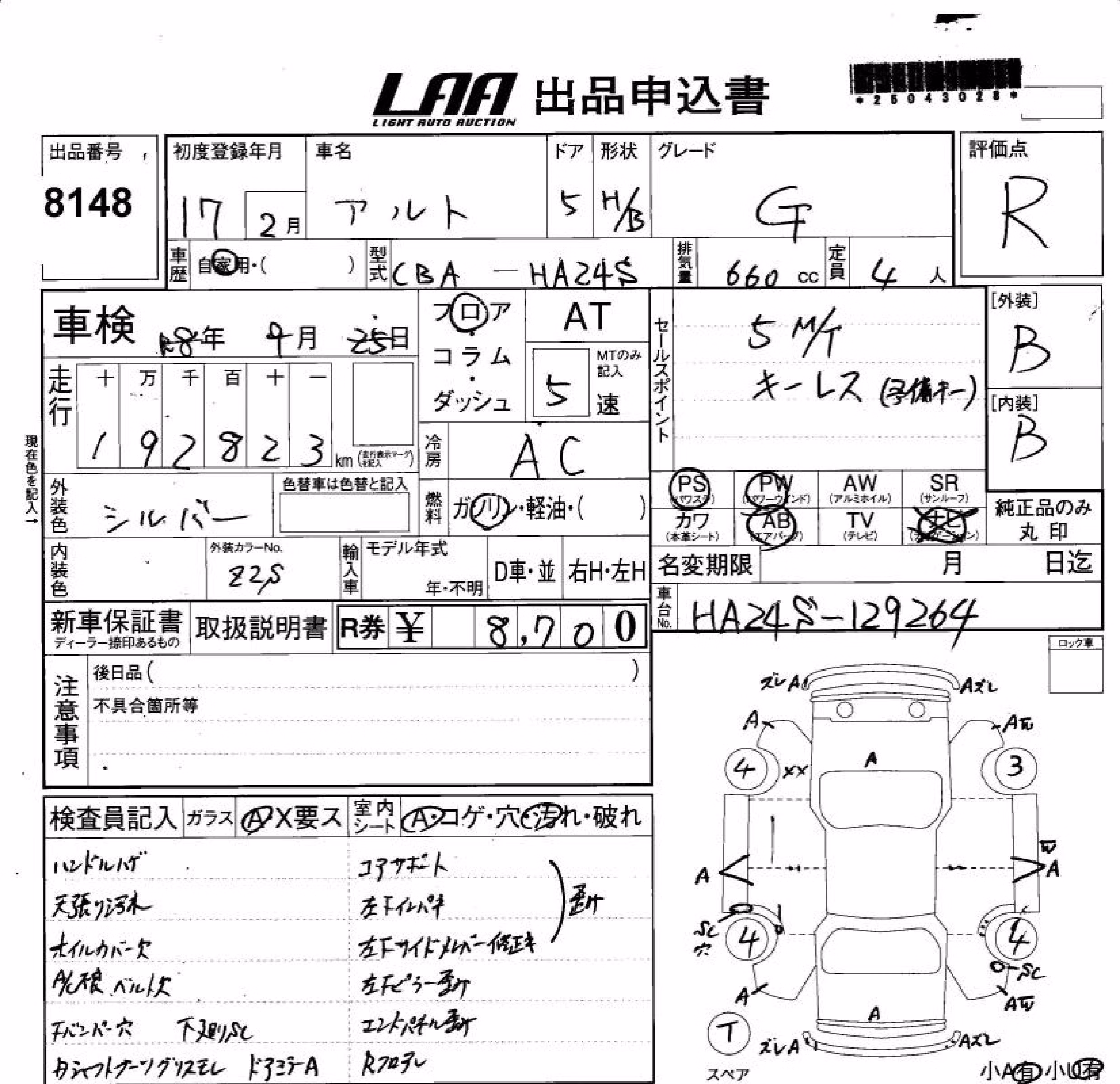 SUZUKI ALTO