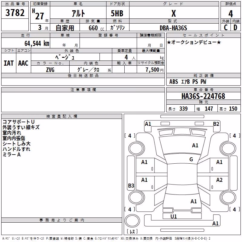 SUZUKI ALTO