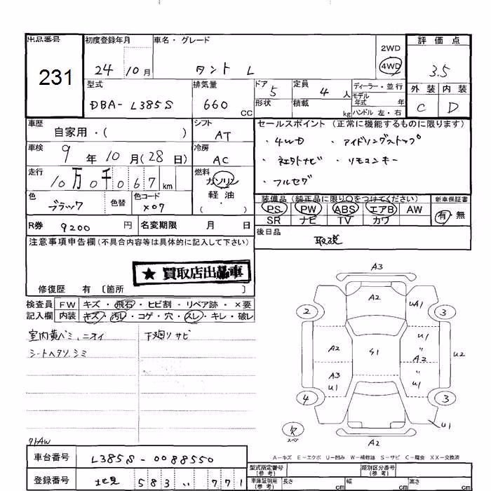 DAIHATSU TANTO