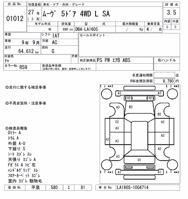 DAIHATSU MOVE