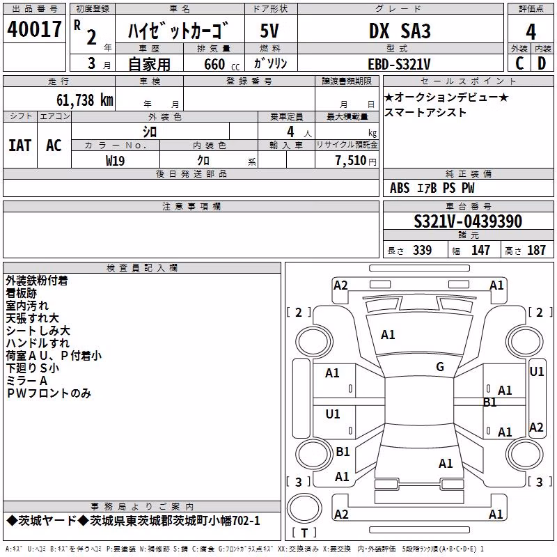 DAIHATSU HIJET