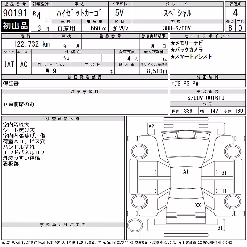 DAIHATSU ATRAI