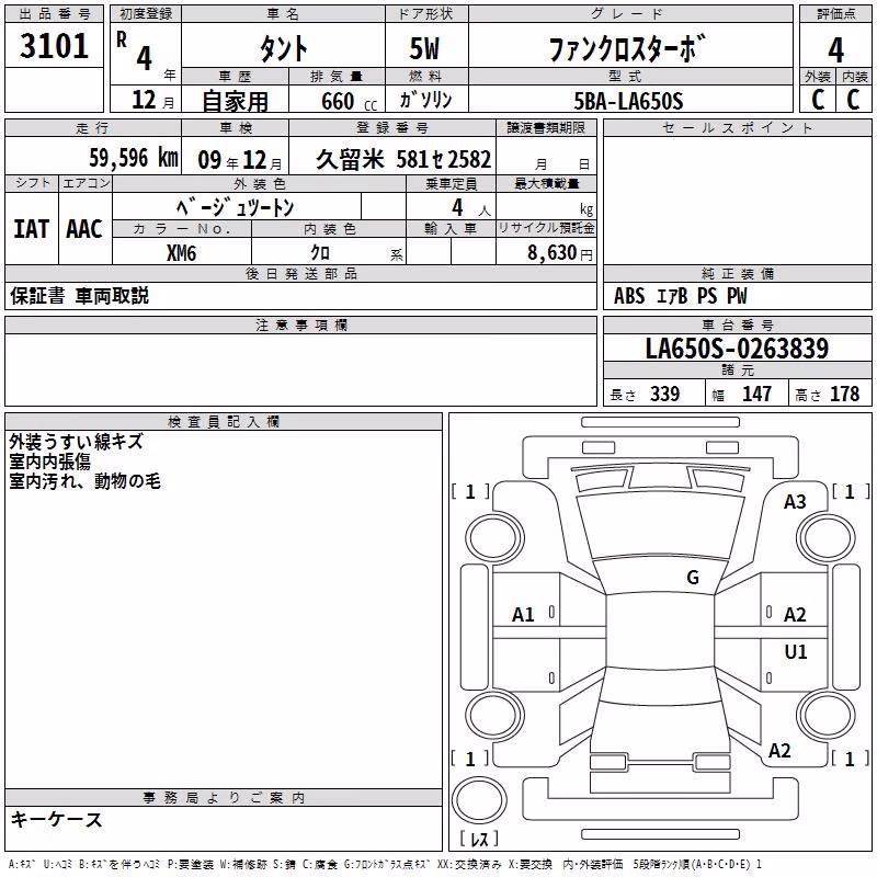 DAIHATSU TANTO