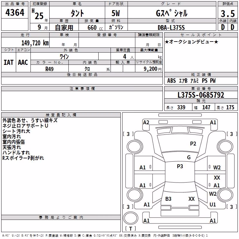 DAIHATSU TANTO