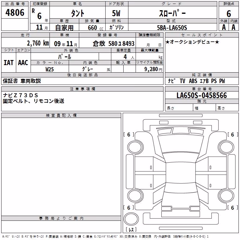 DAIHATSU TANTO
