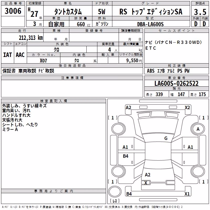 DAIHATSU TANTO